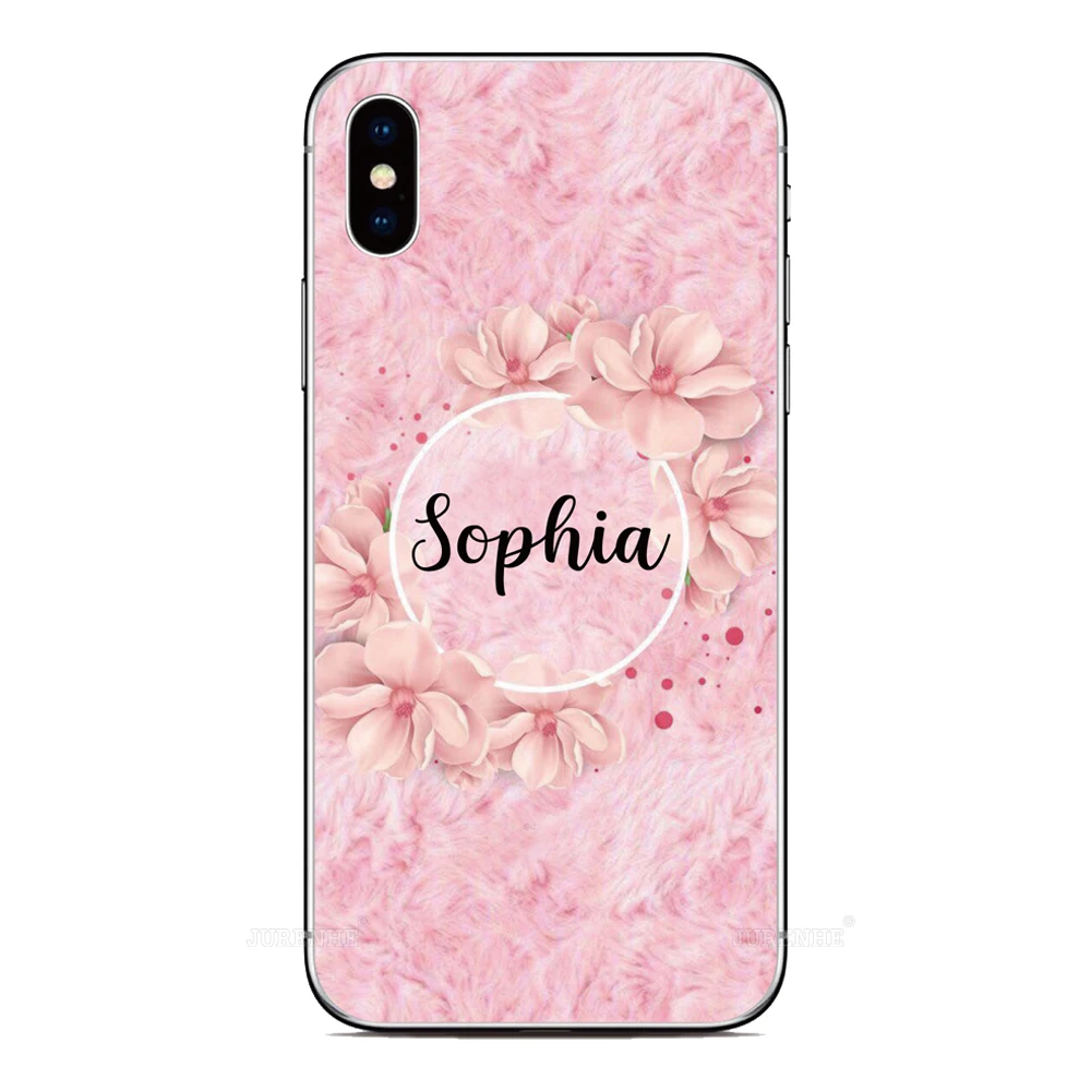 Custom Name Cover For TCL 40 XL 30 SE 10 Lite 10L Plus 20 Pro R 20B 30E 403 306 305 405 406 408 303 ION X A3 20S  5G Phone Case