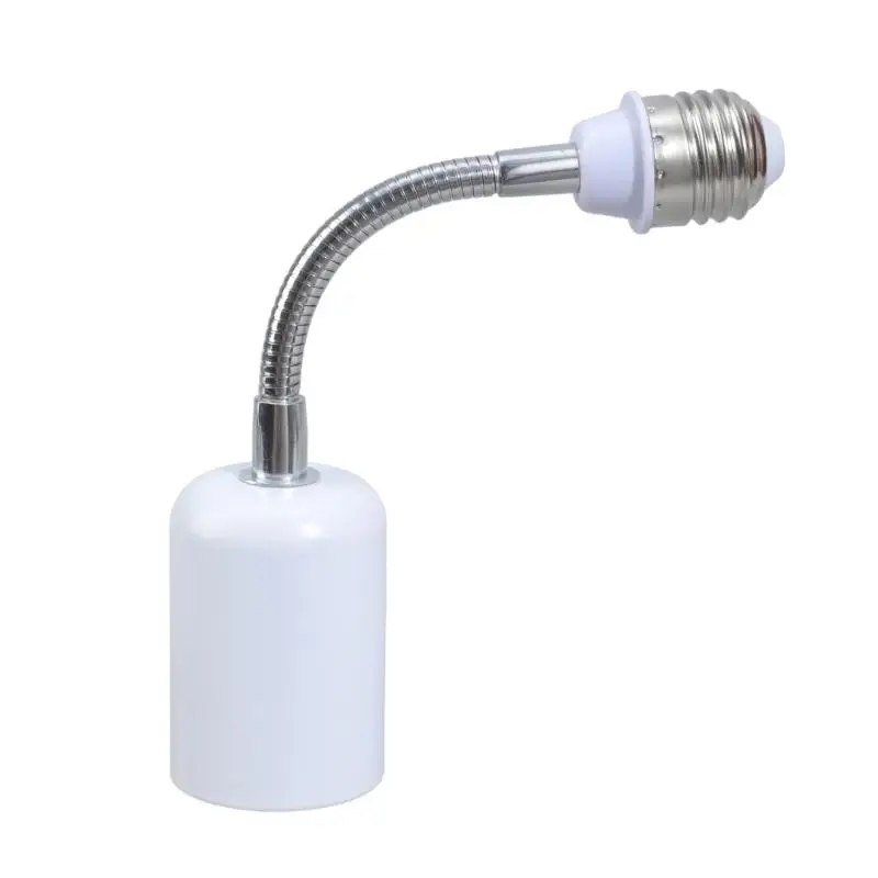 652F E27 To E27 Rotate Socket Adapter Heat Resistant Ceramic Base With 360 Horizontal