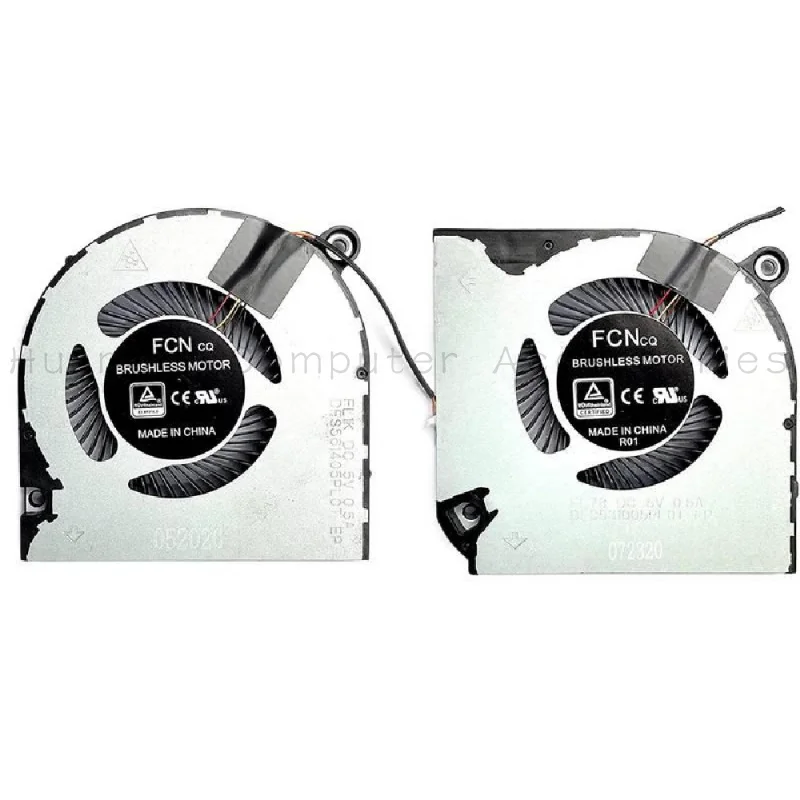 SS+Original New CPU+GPU Cooling Fan For Acer Nitro5 AN517‑51 AN517‑51‑56YW AN515‑43 AN515‑54, Strictly‑Tested Replacement Part