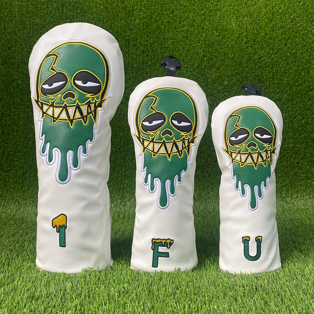 capas-protetoras-para-tacos-de-golfe-green-ghost-para-driver-madeira-de-fairway-e-hibridos-–-Otima-opcao-de-presente-de-pascoa
