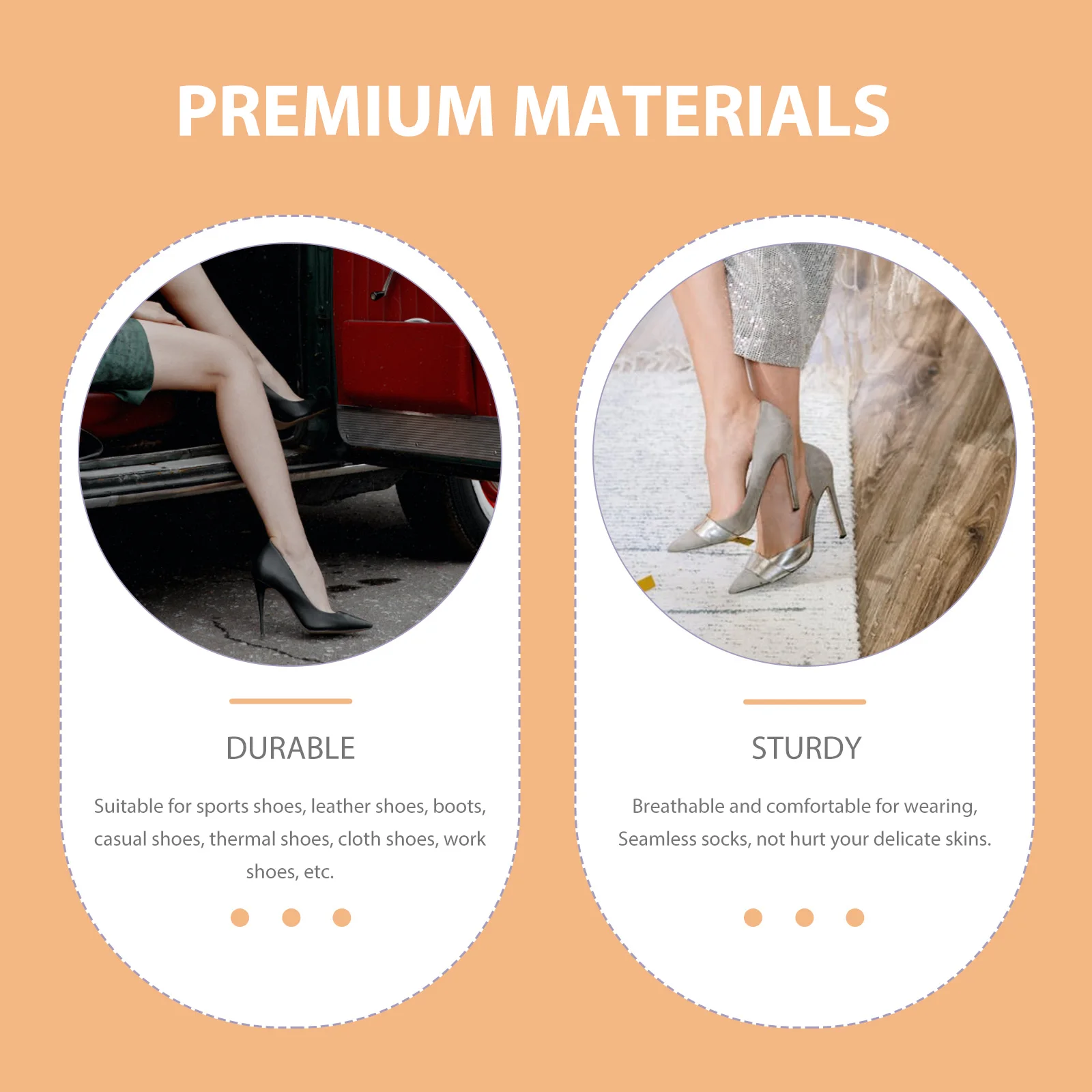 

2 Pairs Anti Slip Front Foot Pad Skin Color Half Socks Women Liner Toe Toppers Cotton Cover Seamless Invisible Socks Breathable