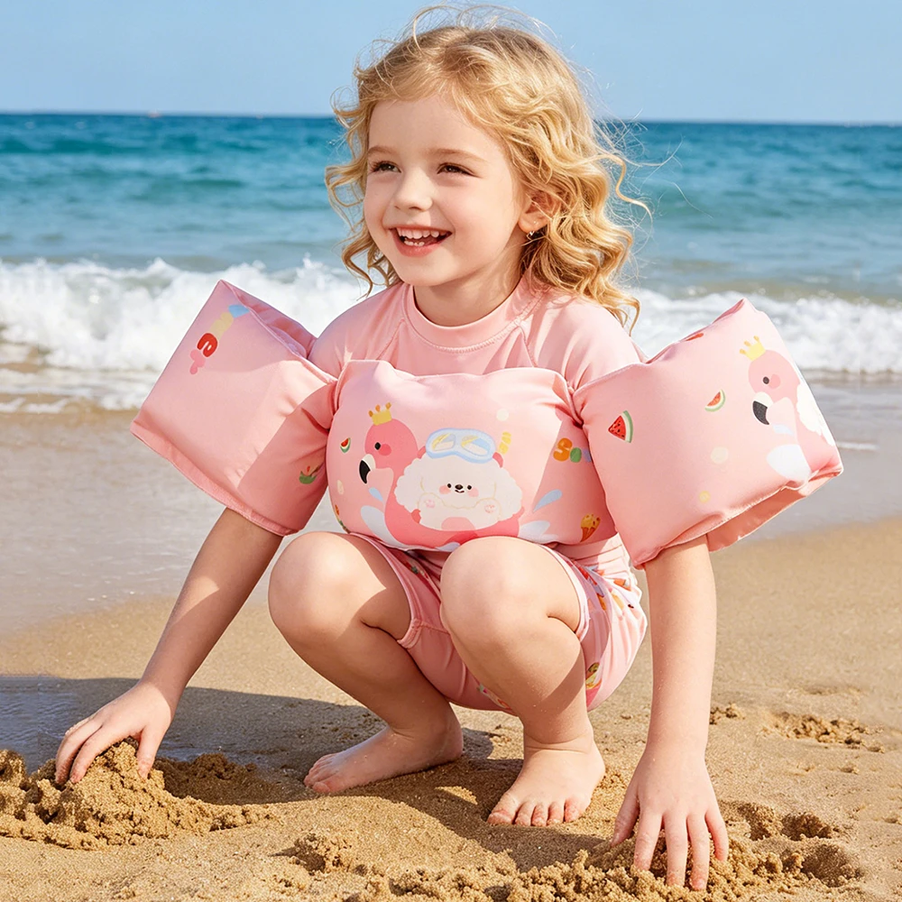 1Pc Pool Float No Inflatable Swimming Vest Learning Swim Vest Foam Buoyancy Armbands Summer Water Swim Pool Floating Toys