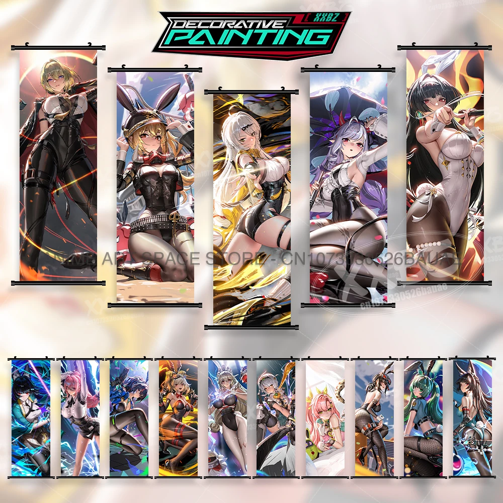 

Zenless Zone Zero Game Anime Print Poster Kawaii Figures Wall Artwork Scrolls Pictures Canvas Hanging Painting Home Decoration