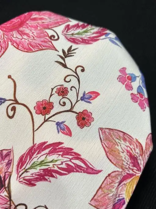 Spring and Autumn Casual Elegant Style Flower Printed Long Sleeved Shirt for Women, Slim Fit Button Front Long Sleeved Shirt