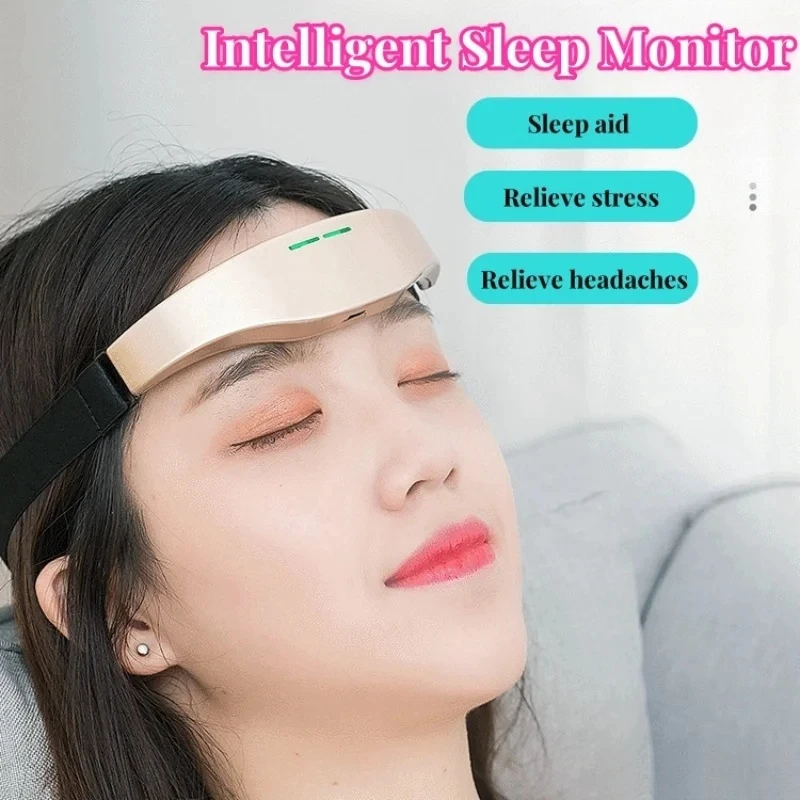 

Electric Intelligent Head Massager Insomnia Release USB Rechargeable Therapy Machine Relax Health Care Hypnosis Sleep Instrument