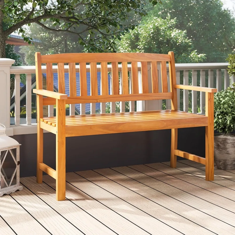 Wooden Bench Outdoo…