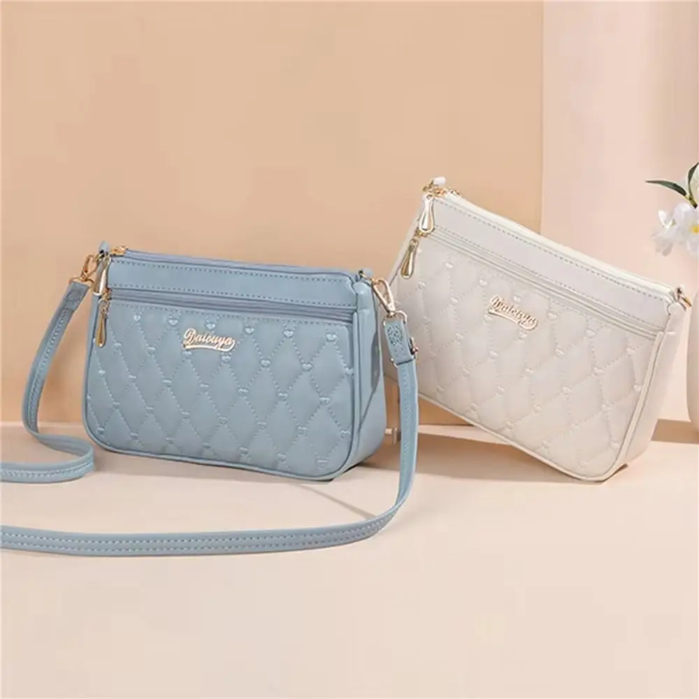 بو الجلود بو الجلود حقائب كروسبودي سعة كبيرة خفيفة الوزن حقيبة كتف الإناث الكورية نمط الحد الأدنى