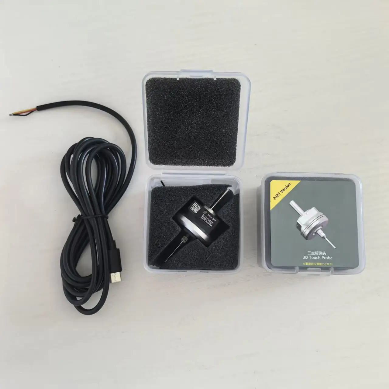 High Precision V6 3D Edge Finder Anti-Roll Touch Probe 4/6mm NO NC Signal CNC Center Locator for Desktop Milling Mach3 Grbl