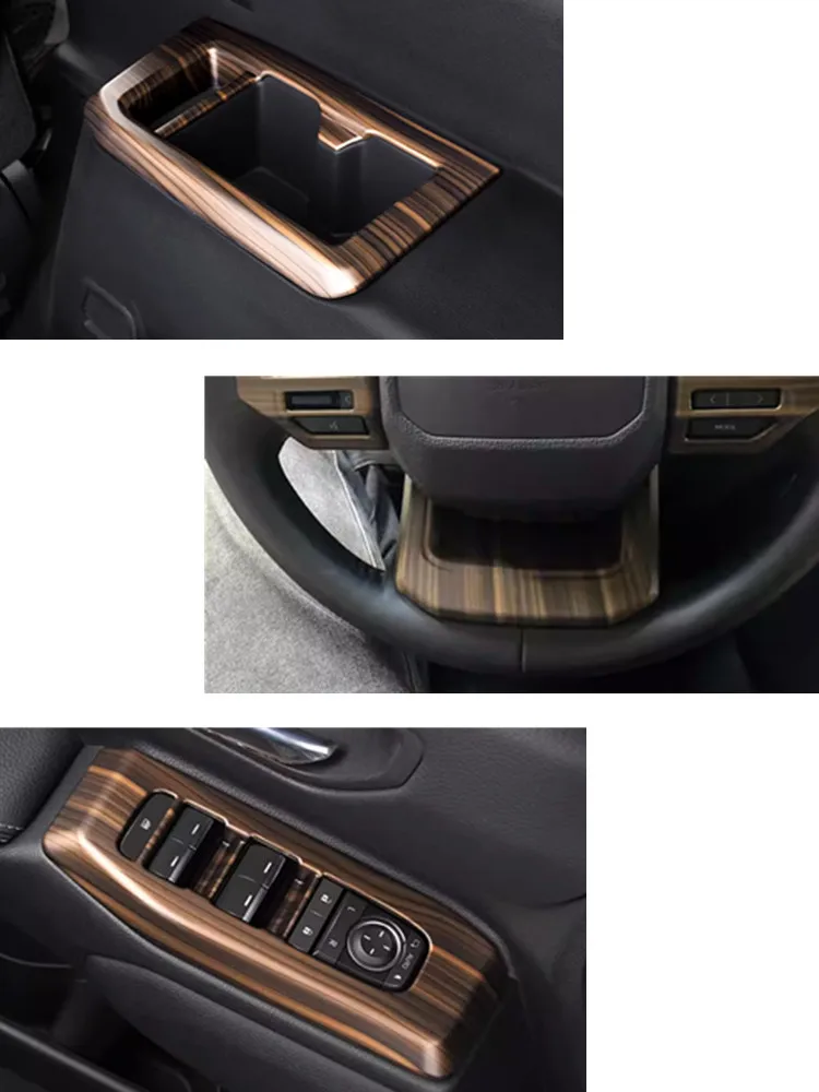 Armrest Outlet Vent Bowl Stick Cup Shift Knob Frame Steering Wheel For Toyota Land Cruiser Prado LC LC250 250 2024 2025 2026