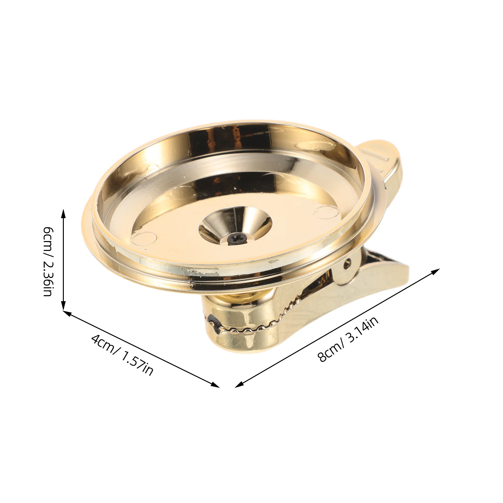 2 قطعة مشبك شمعدان عيد الميلاد على حامل لتزيين طاولة شجرة عيد الميلاد وحفلات أعياد الميلاد وعشاء على ضوء الشموع