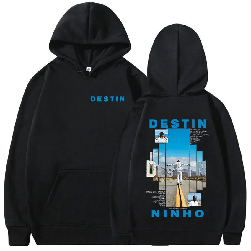 

Толстовка в стиле рэпера Tour 2025, мужская толстовка большого размера с длинными рукавами, осень/зима, толстовка из 100% чистого хлопка с принтом