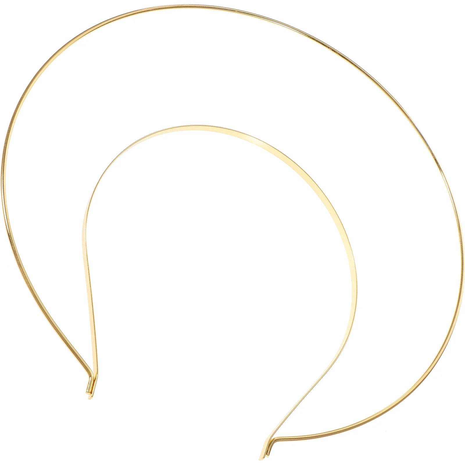 

Hair Accessories Our Lady's Headband Fashion Hairband Girls Chic Hoop Clothing Creative Prop Golden Festival Decor Child