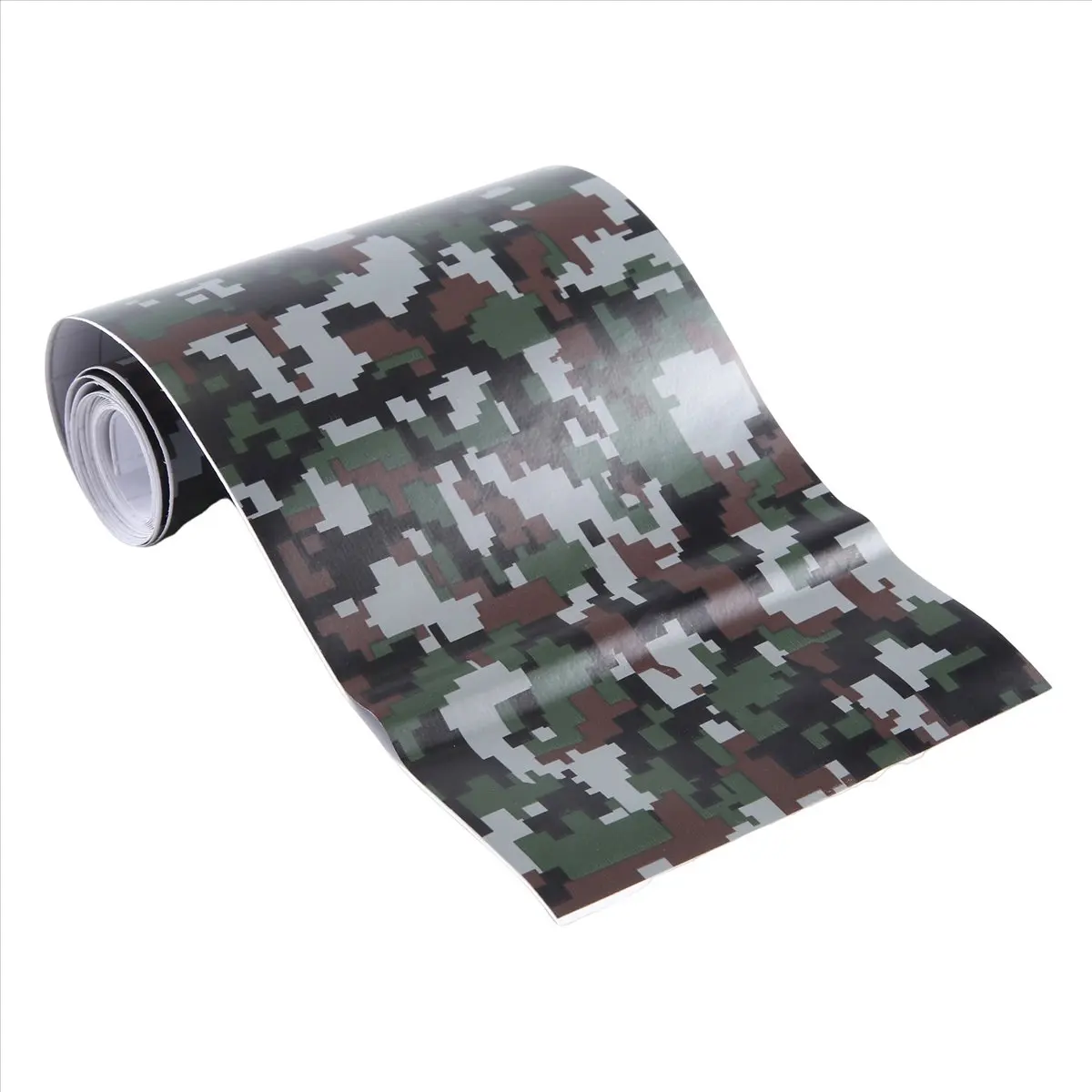 Fits for 1 roll Camo Car Sticker Carbon Fiber Motorcycle PVC Vinyl Sticker CAMO Camouflage Sticker black digital camouflage 152x