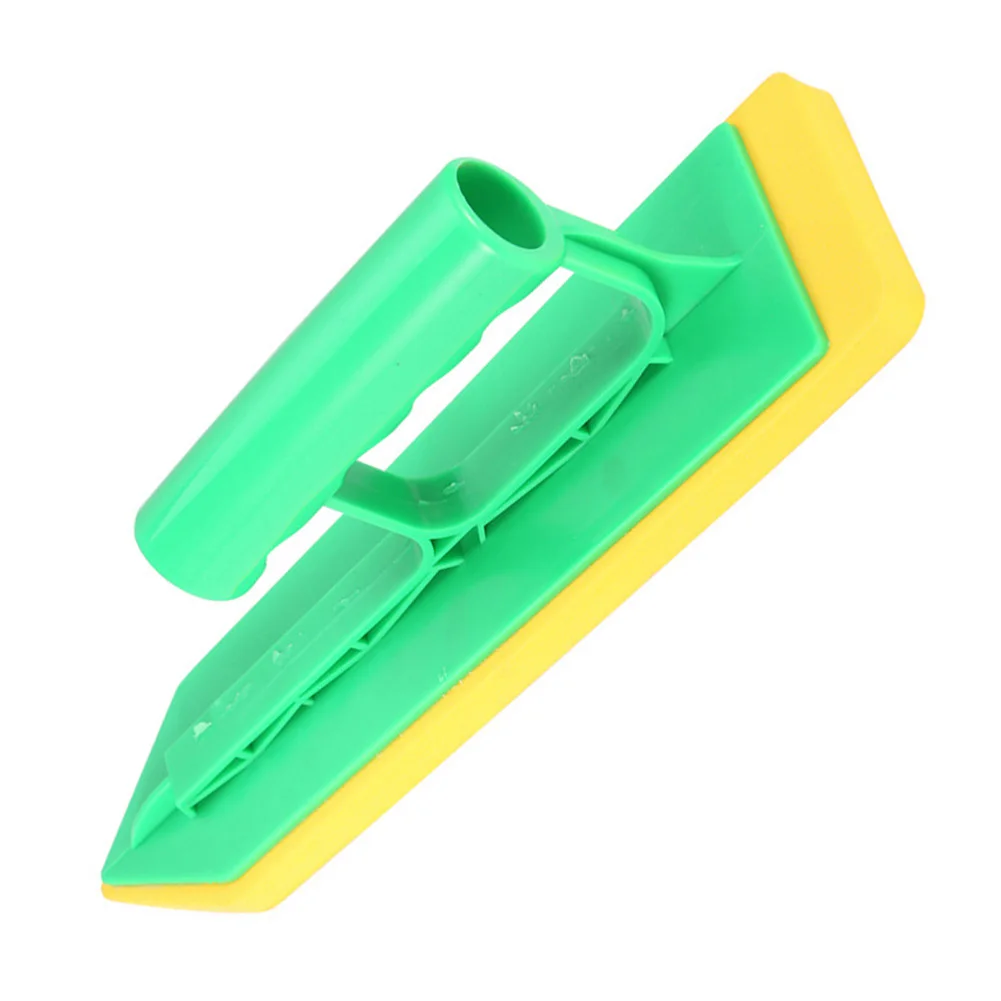 Edge-Controlled Sponge Float Trowel for Grout Joint Smoothing Stucco Wall Texturing Floor Seam Leveling and Caulk Prep