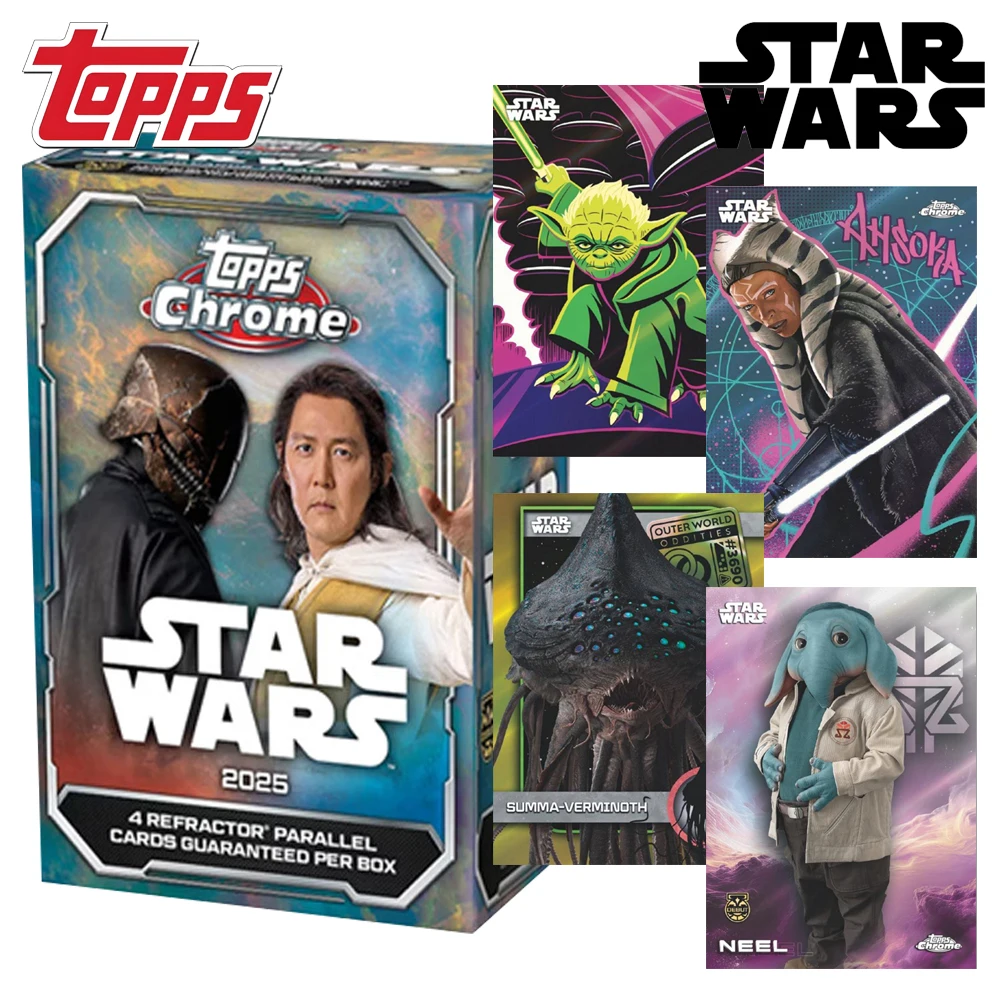 cartes-de-collection-originales-topps-chrome-value-star-wars-2025-–-les-favoris-des-fans-surprise-de-film-de-science-fiction-accessoire-de-collection