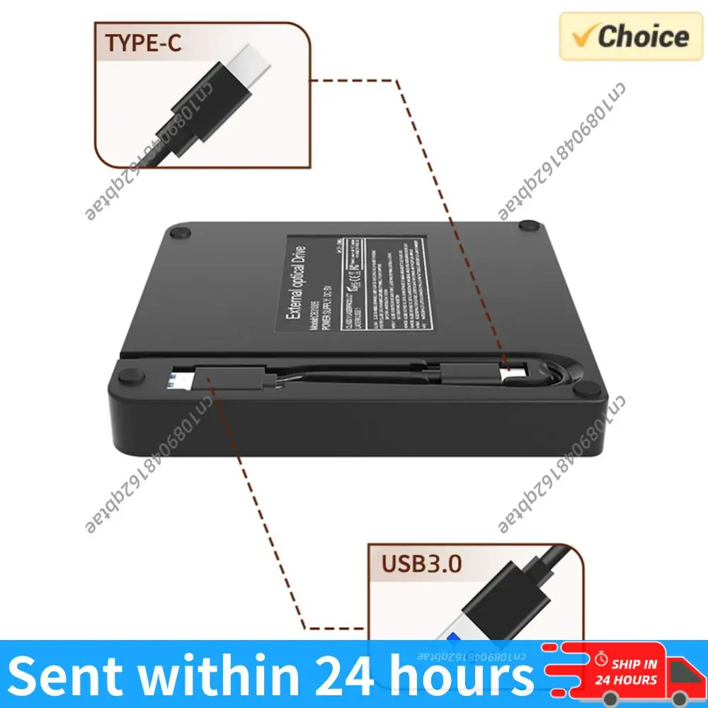 Optical Drives USB 3.0 & Type-C DVD RW CD Writer Drive for /Linux Windows 7/8/10/11 Laptop PC