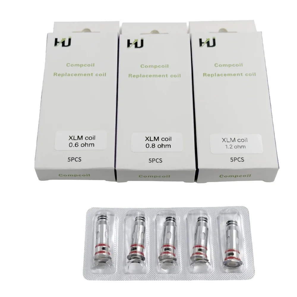 Xlim C cartucho sistema Kit, bobinas de malha, KA1, RDL MTL Kit, 0.6ohm, 0.8ohm, 1.2ohm, OEM