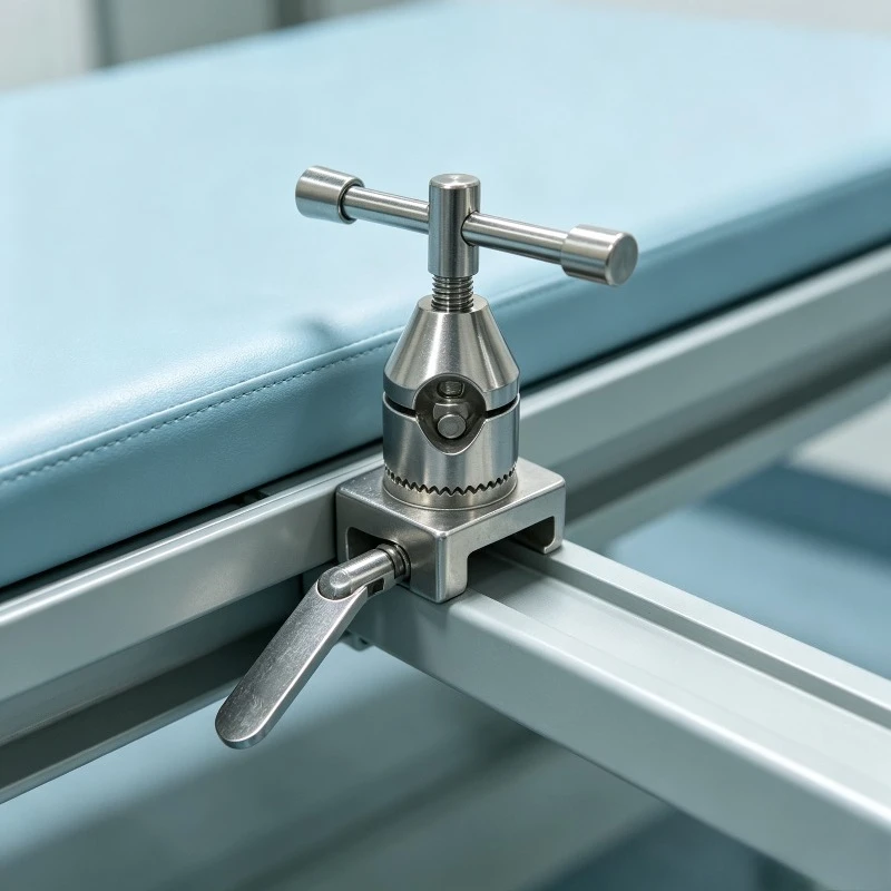 Operating Table Accessory Leg Holder Clamp Universal Fixing Bracket for Any Surgical Table