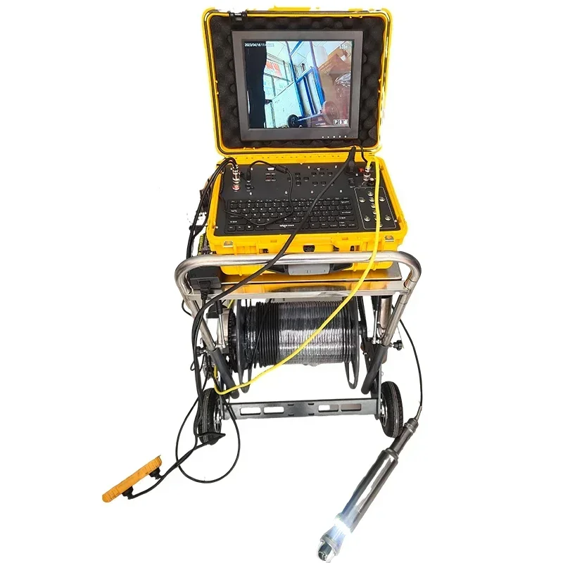 3D Borehole Imager Optical Televiewer Logging Tester Underground Water Well Camera for Geophysical Investigation Tool