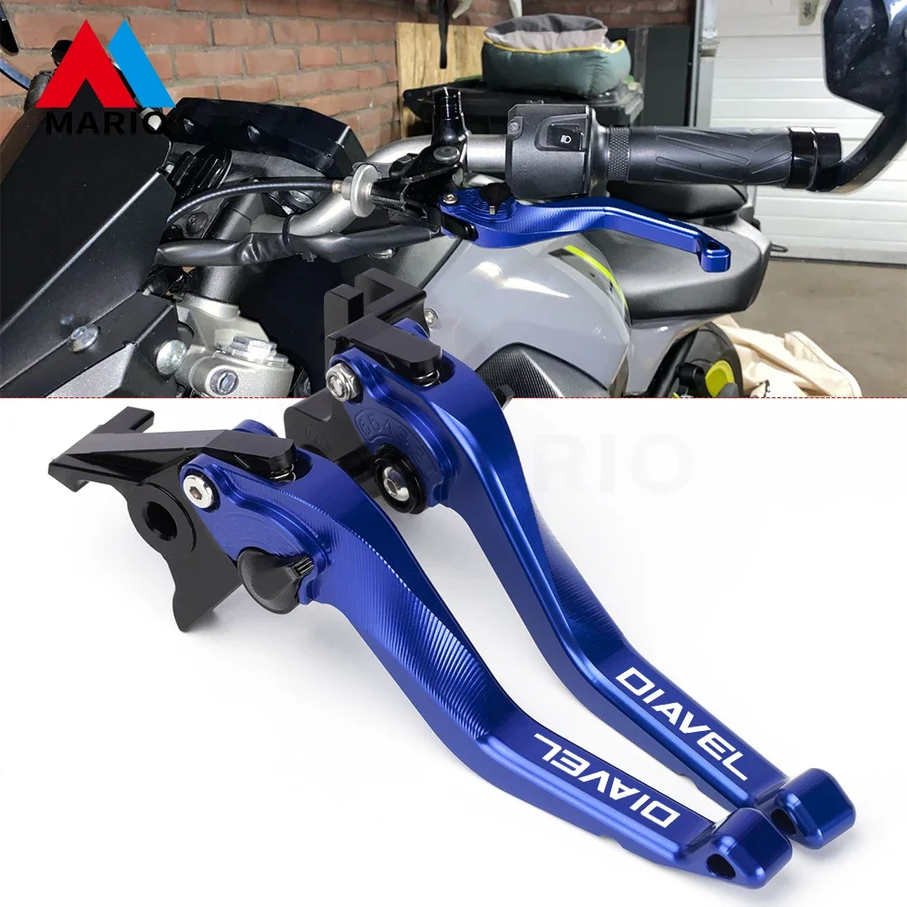 

For DUCATI Diavel/Carbon/XDiavel/S 2011 2012 2013 2014 2015 2016 2017 2018 Motocycle Folding Extendable Brake Clutch Lever