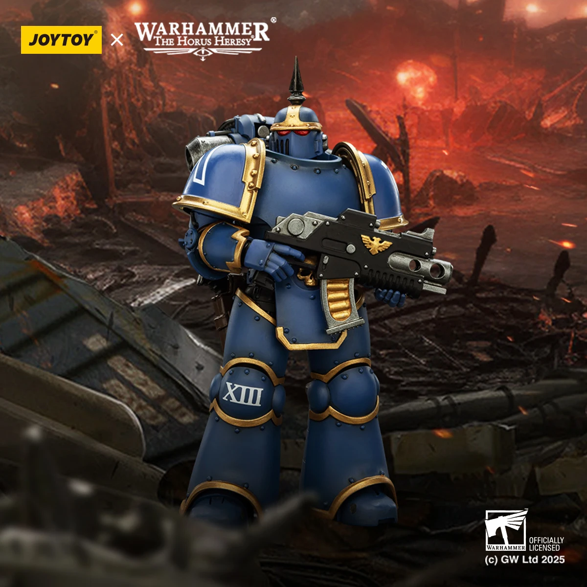 Joytoy 1/18 figura de ação warhammer 30k mk lll legionário tático 7 estilo anjos de sangue punhos imperiais lobos espaciais ultramarines