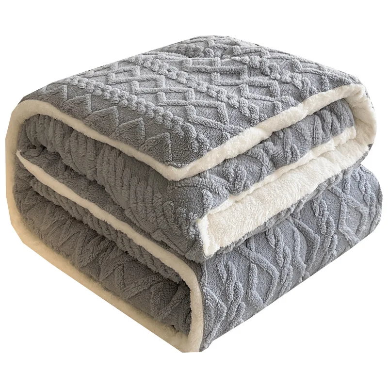 

Thickened warm quilt Soft quilt Bedding set Bedspread Deluxe