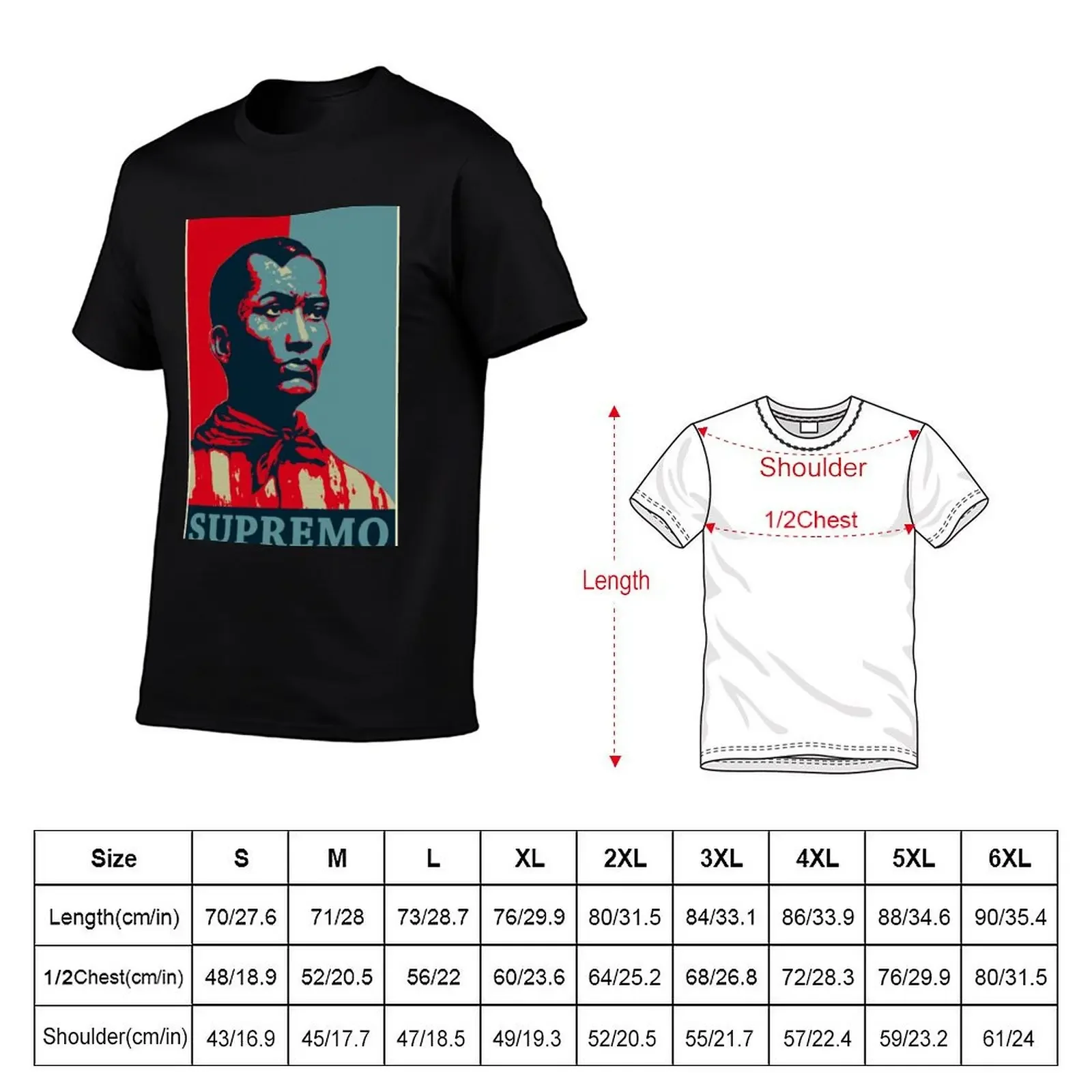 Andres Bonifacio - Supremo: Shepard Fairey-inspired T-Shirt cotton graphic tees mens vintage t shirts