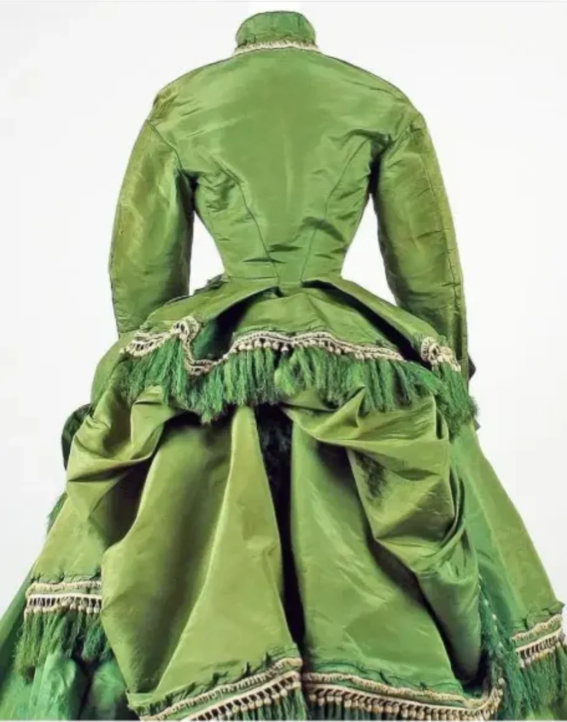 Green Customer-made Victorian Dress1860S Scarlett Civil War Southern Belle dress Marie Antoinette dresses AD-4