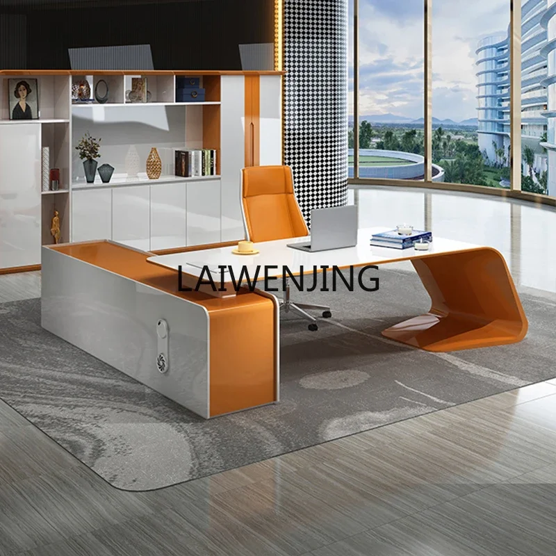 HLZ paint boss table fashionable personality simple modern atmosphere desk