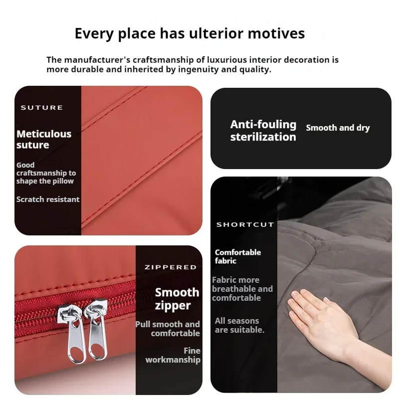 Multifnctional Car Blanket Quilt Pillow Waist Cushion Pad Interior Decoration Accessories Air Condition Quilt For Mercedes Benz