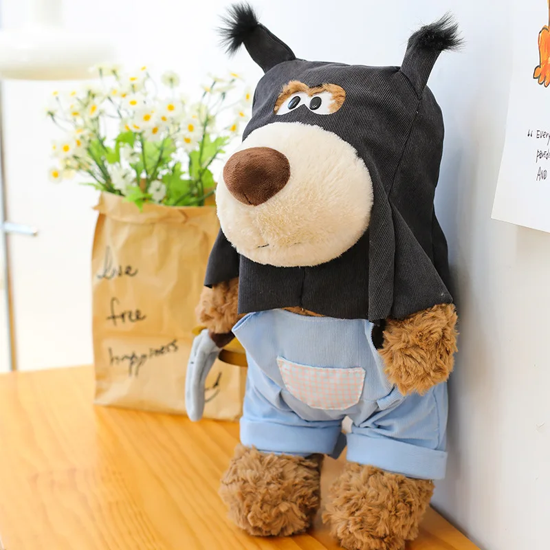 Perro de peluche Kawaii, muñeco de peluche, cachorro portátil, almohada para dormir, regalo de cumpleaños y Navidad para niños, venta al por mayor