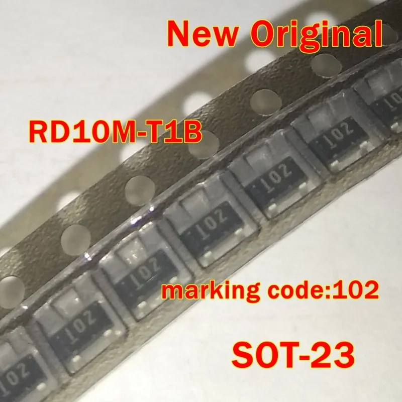 1Pcs to 100Pcs Rd10M-T1B Rd10M Sot-23 New Original Marking Code:102 Zener Diodes 10V 200Mw