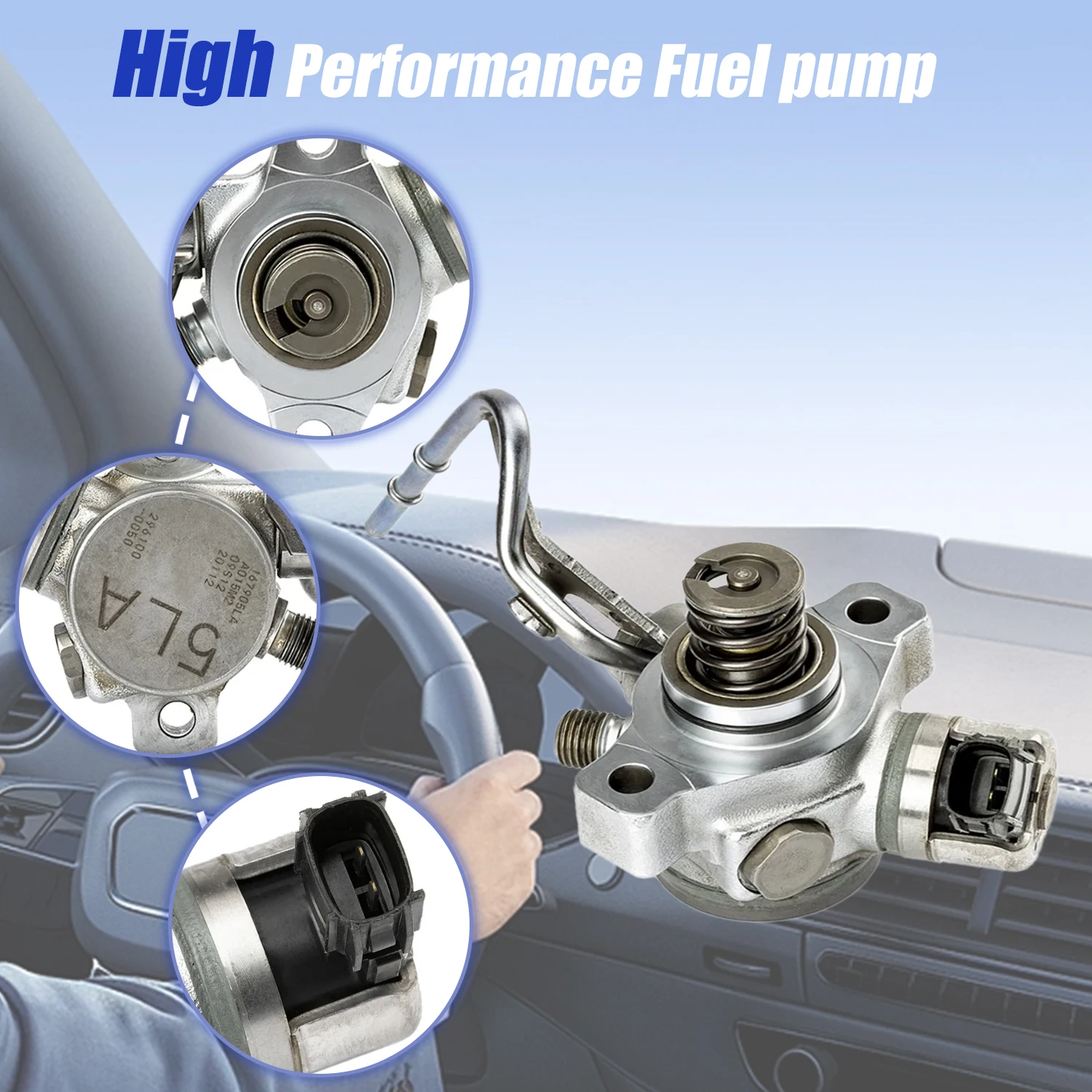 16790-5LA-A01 جديد مضخة الوقود عالية الضغط لشركة أكورا ILX TLX هوندا أكورد CR-V 2.4L AWD 2013-2022 K24W7 K24W2 K24W3