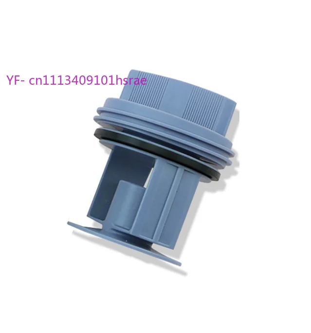 2PCS Drain Pump Seal Cover Plug for Siemens Bosch WM1095 WM1065 WD7205 Washer Drain Outlet Replacement