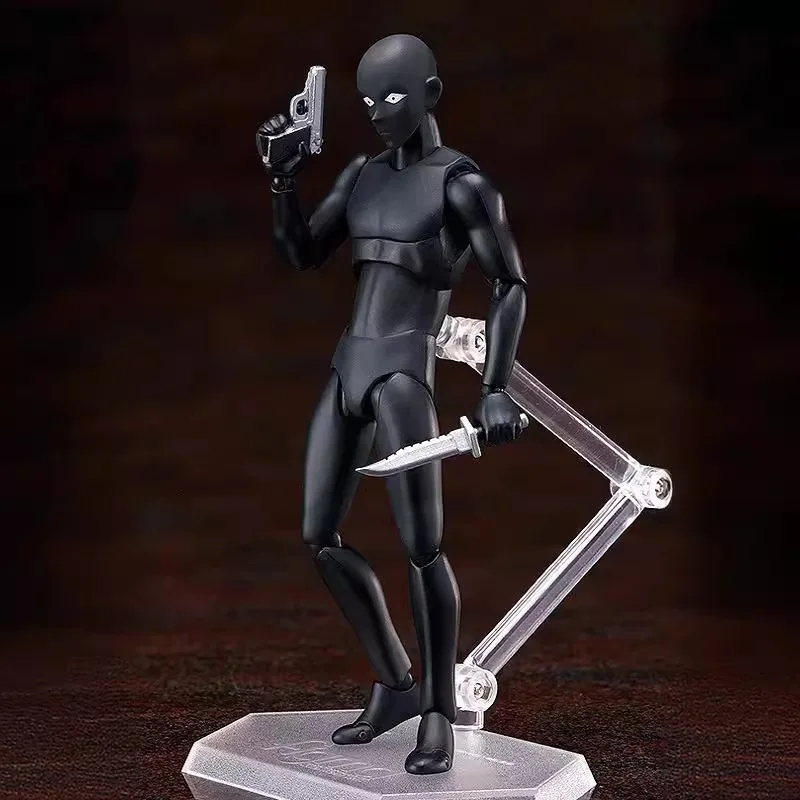 15 cm Detective Conan Hanzawa Makoto Meerdere Accessoires Zwart Anime Figuur Model Standbeeld Fans Collectie Desktop Ornament Speelgoed