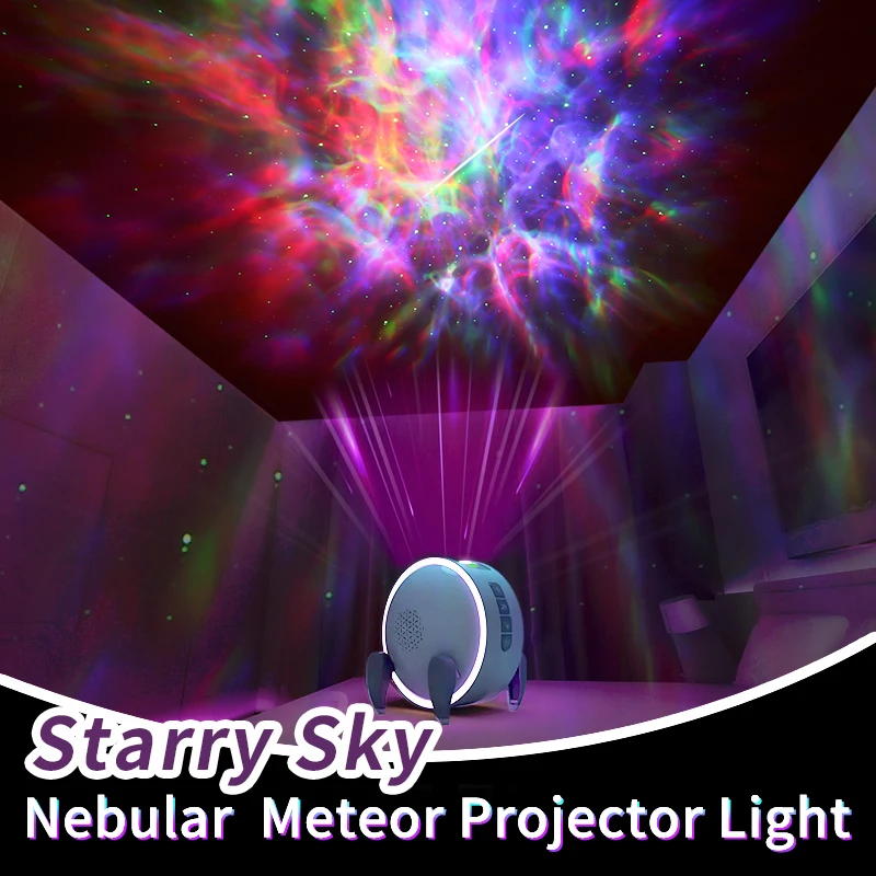 Colorful Life Nebula Projection Lamp Projector Starry Sky for Children's Room Home Bedroom Decoration Kids  Adults Gift