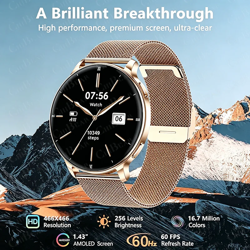 7.6MM Smart Watch 1.32'' AMOLE - đánh giá và giá Smartwatch Angelo Watches