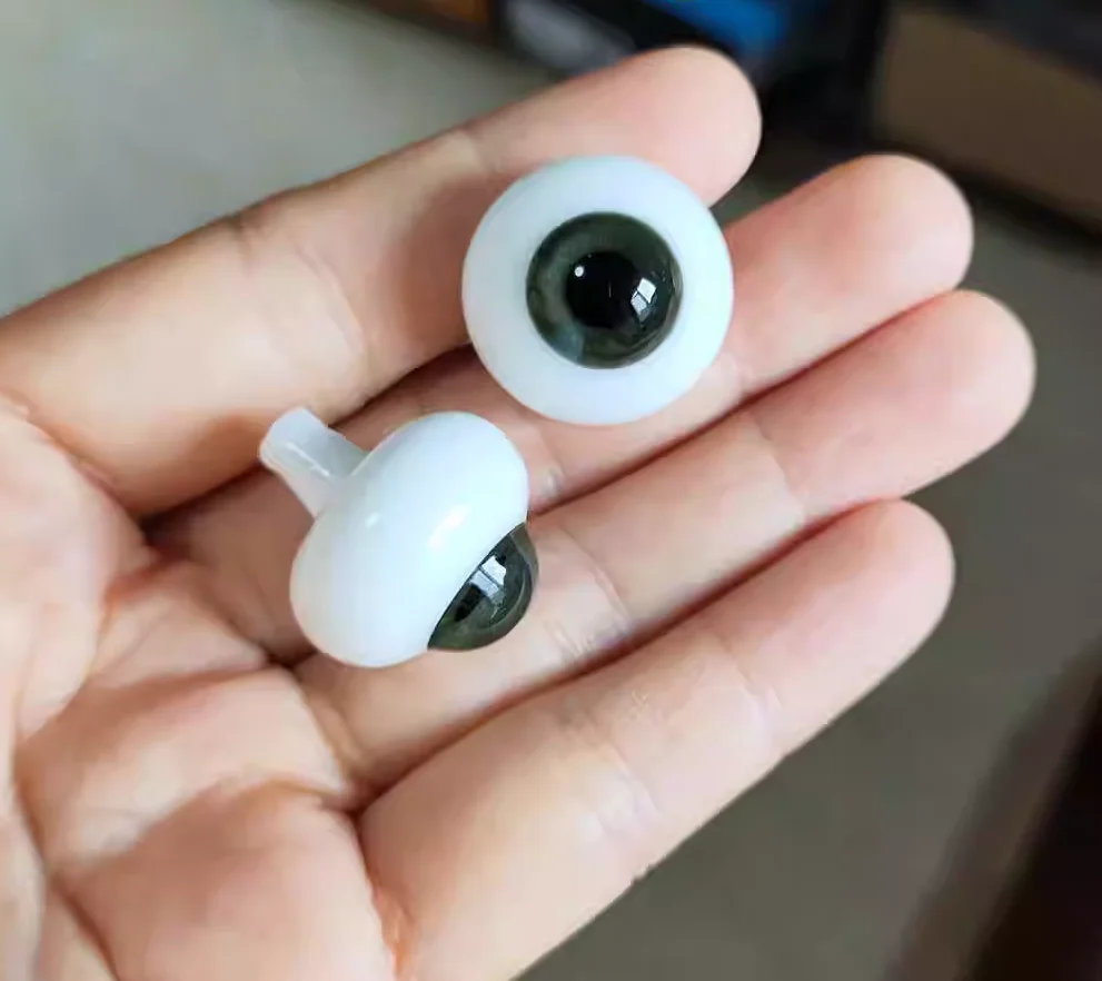 Reborn Doll accessories Articulated 6 8 10 12 14 16 18 20 22 24mm 1/6 1/4  1/3 bjd doll glass eyes eyeball for girl boy XTB080