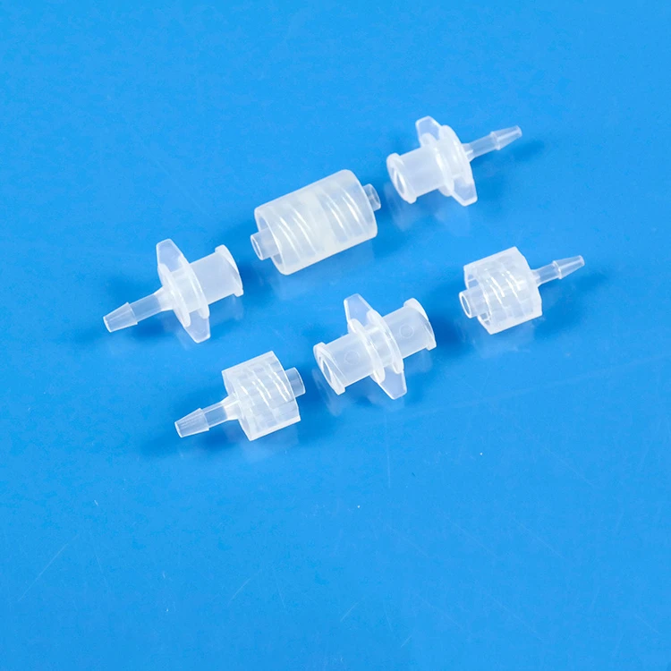 2 buah Luer Lock Fittings Three-way Hose Ruhr Butt Joint Internal Thread Hose Syringe Adapter