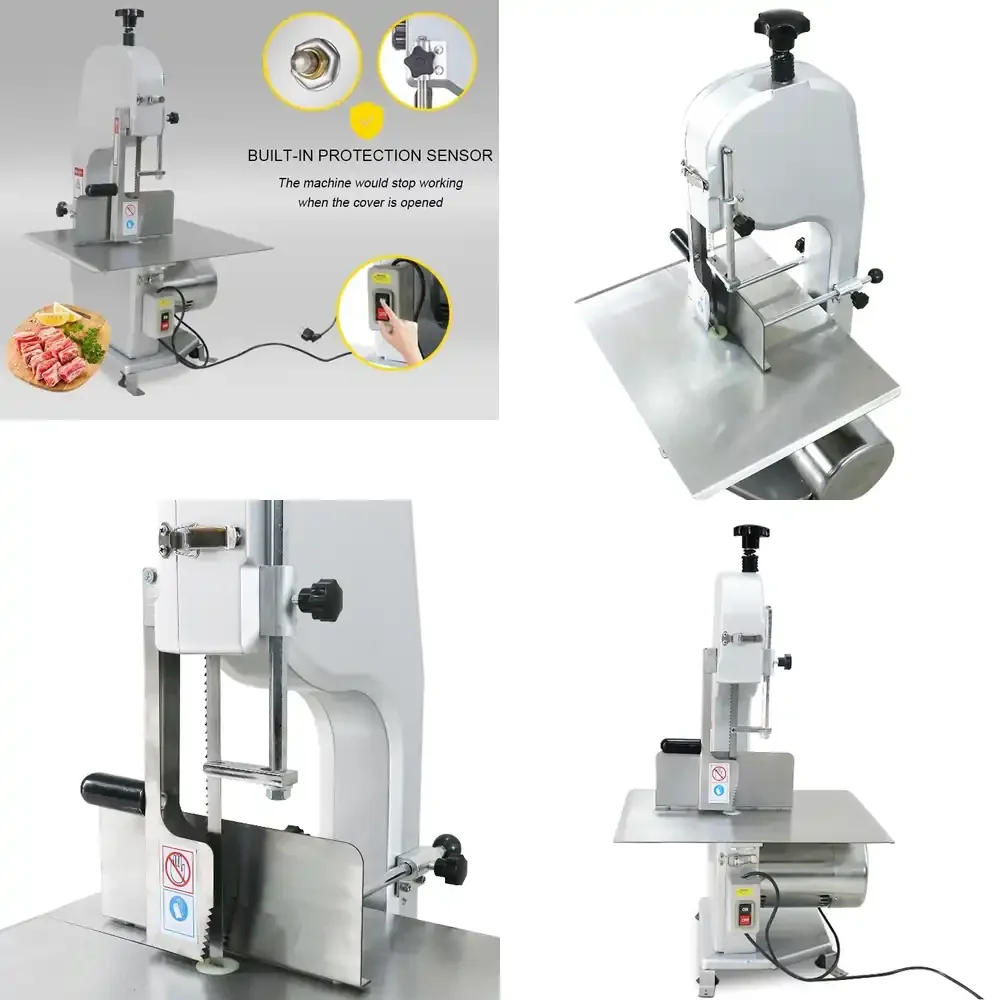 

Sawing Electric Meat Processing MachineryMeat Cutter for Trotter Ribs Fish Beef Meat Cut Machine