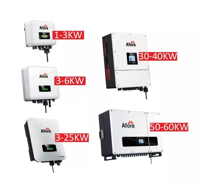 Afore Ongrid Inverter Wifi 3 kw 5kw Single Phase  Solar 230V Battery 5000 Watt Power Inverter 10kw With Mppt