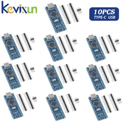 1-10pcs MINI USB For Nano V3.0 ATmega328P CH340G Micro-controller board for arduino Type-C / Micro USB 328P NANO 3.0 CH340