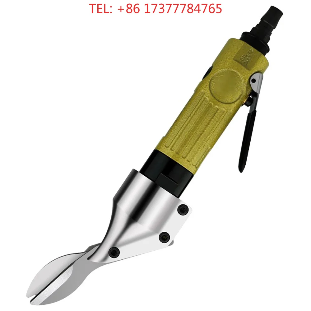 Industrial-Gr Heavy Pneumatic Shear – Straight Type for Iron Sheet, Aluminum, Stainless Steel, Wire Mesh, and Screening