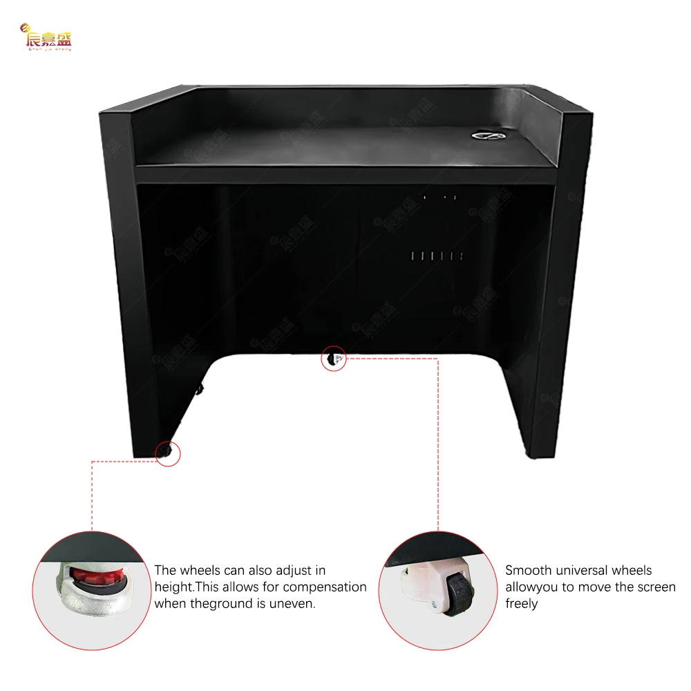 P1.25 P2 P2.5Custom Mobile Club Digital Curved Facade Top Dance Stand Portable Table Exhibition Cabina Desk LED DJ Booth Console view 3