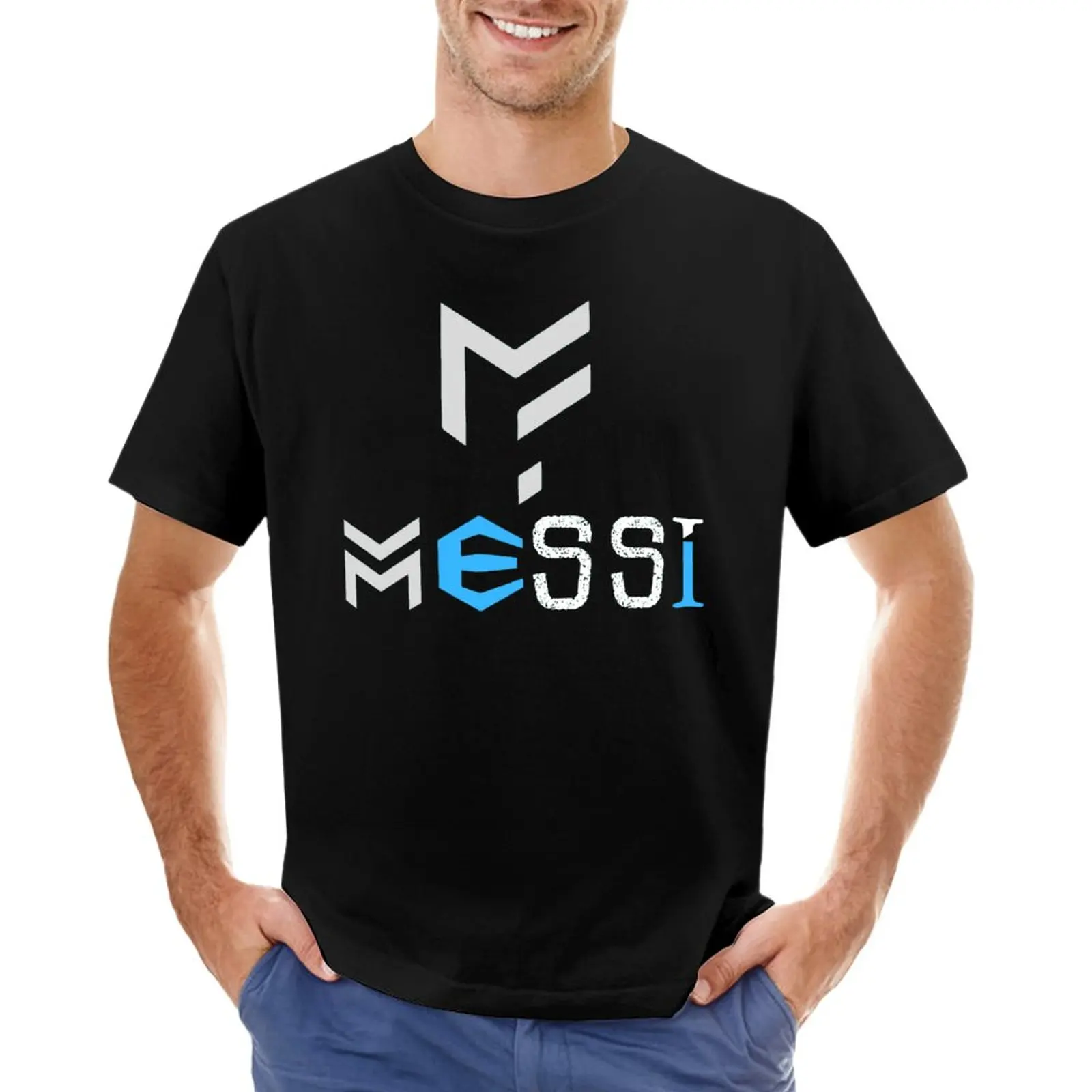 CELEBRAÇÃO-T-shirt fitness para homens, leão, Andrés, Messi, Argentina, No 10, GOAT, Caricatura 84, alta qualidade, Premium Move, tamanho EUA