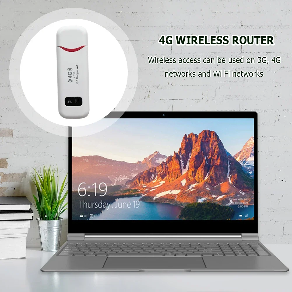 4G LTE Wireless USB Dongle Mobile Broadband 150Mbps Modem Stick 4G Sim ...