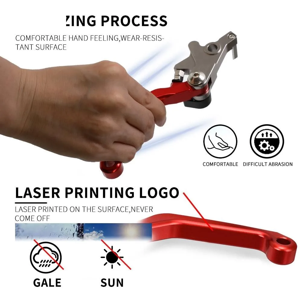 For SHERCO SE300 2014 2015 2016 2017 2018 2019 2020 Motocross Foldable Pivot Dirt Bike Aluminum Brake Clutch Levers Handle Lever - Image 5
