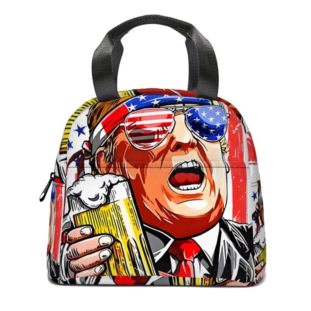 

Donald Trump Yep Still Your President T-Shirt Trump Lunch Box Women Multifunction Cooler Thermal Food Insulated Lunch Bag