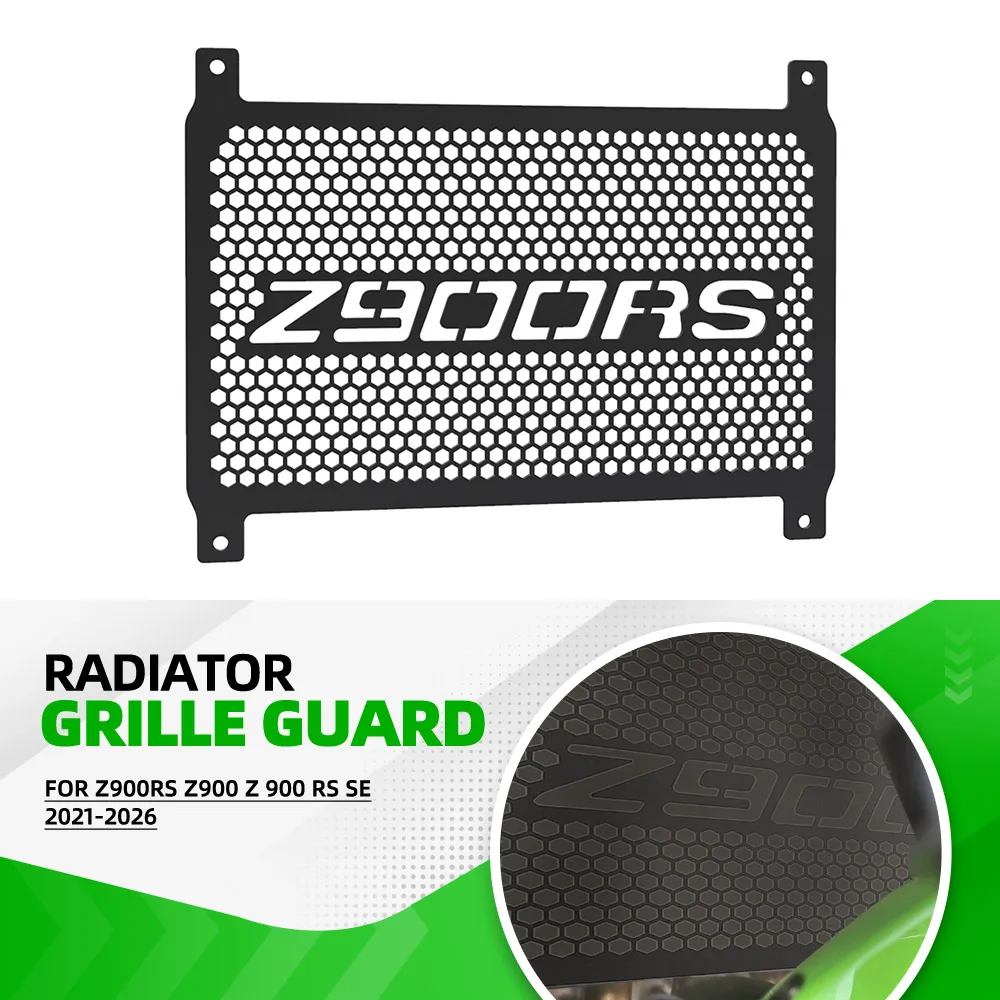 

2025-2026 Motorcycle Radiator Engine Grille Guard Protection Grill Cover Net For Kawasaki Z900RS Z900 Z 900 RS SE 2021-2023-2024