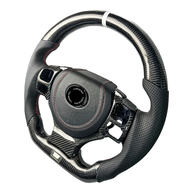 Factory Wholesale and Retail Customizable Leather Carbon Fiber for  IS CT GS ES LS NX RX LX All Series Car Steering Wheel